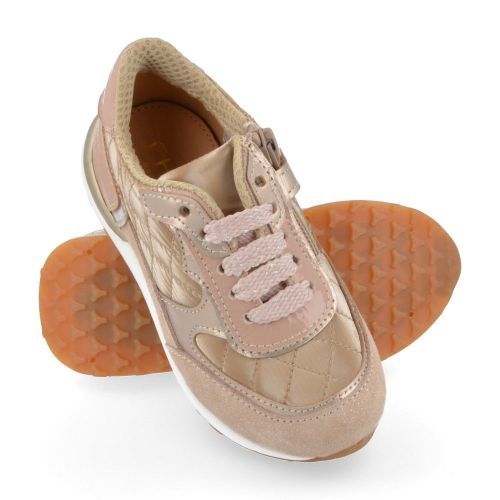 Cherie sneakers taupe Meisjes ( - taupe sneaker770N) - Junior Steps