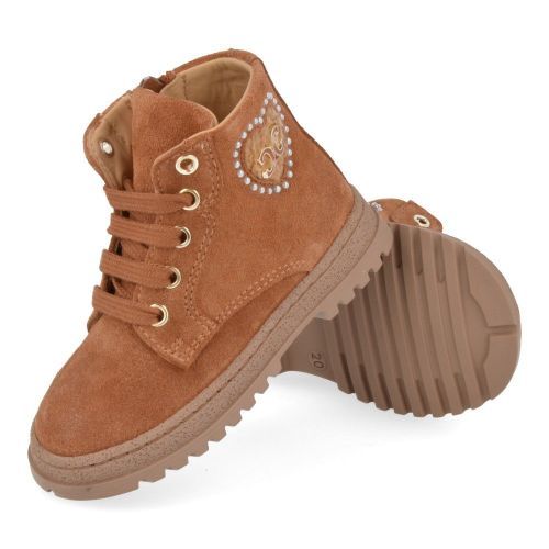 Cherie Botte à lacets cognac Filles (0204/04) - Junior Steps