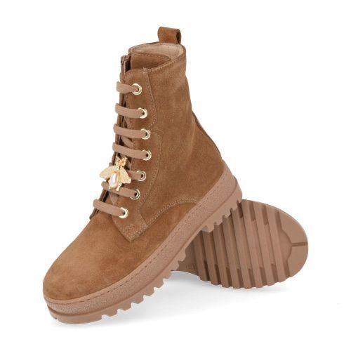 Ciao Schnürstiefel cognac Mädchen (7860.24) - Junior Steps