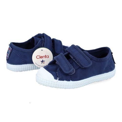 Cienta sportschoenen donkerblauw Jongens (blauw speelschoentje - 78777 col 84) - Junior Steps