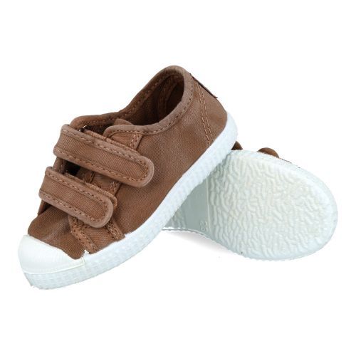 Cienta sportschoenen bruin Jongens (bruin speelschoentje - 78777 col 46) - Junior Steps