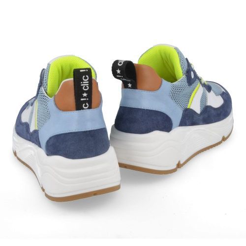 Clic! sneakers blauw Jongens ( - blauwe sneaker20609) - Junior Steps