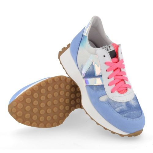 Clic! sneakers blauw Meisjes ( - blauwe sneaker20661) - Junior Steps