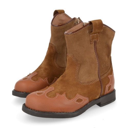 Clic! Short boots cognac Girls (20716) - Junior Steps