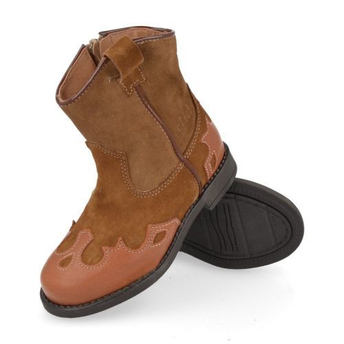 Clic! Short boots cognac Girls (20716) - Junior Steps