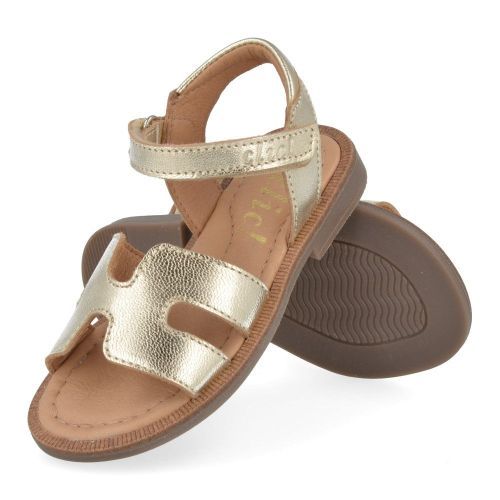 Clic! Sandals Gold Girls (21006) - Junior Steps