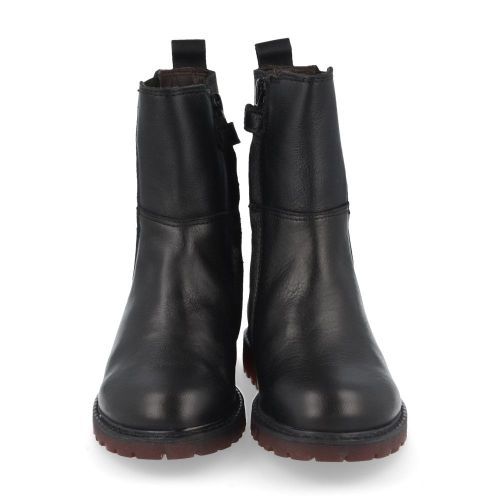 Clic! laarzen Zwart Meisjes ( - korte laars elastiek20400) - Junior Steps