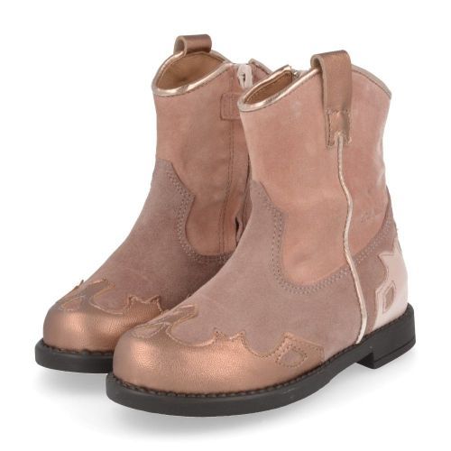 Clic! laarzen kort roze Meisjes ( - roze westernlaarsje20716) - Junior Steps
