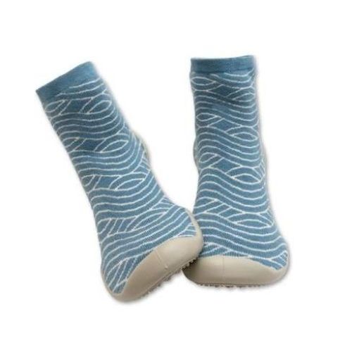 Collegien Slippers Light blue  (502D) - Junior Steps