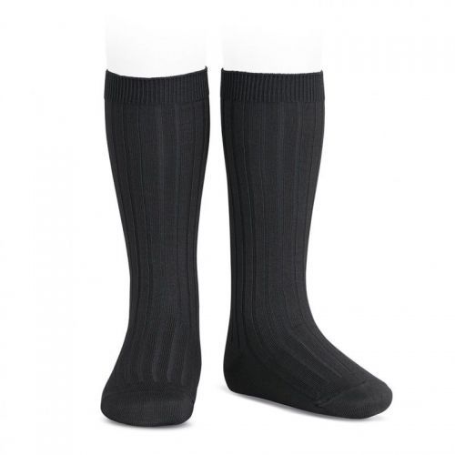 Condor Knee socks Black  (2.016/2 col.900) - Junior Steps