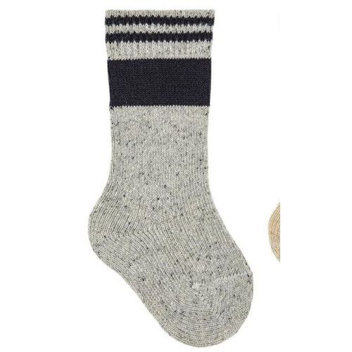 condor kniekousen grijs spikkel