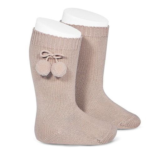 condor kniekousen beige