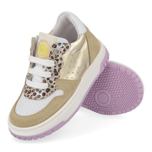 Develab sneakers beige Meisjes ( - beige sneaker 47012) - Junior Steps