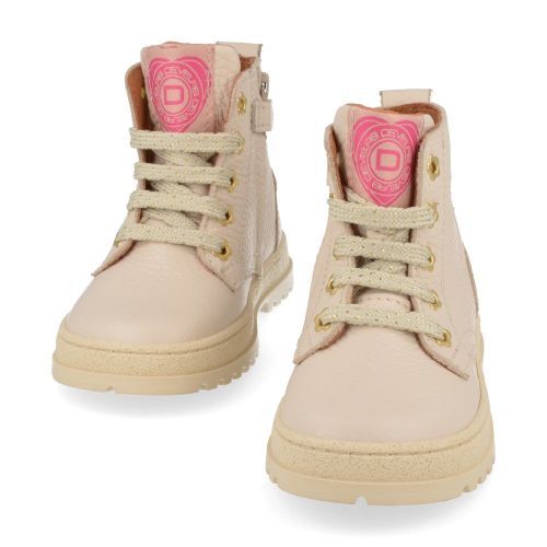 Develab veterbottine beige Meisjes ( - beige veterbottine42930) - Junior Steps