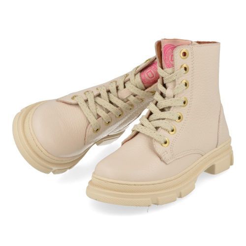 Develab veterbottine beige Meisjes ( - beige veterbottine42964) - Junior Steps