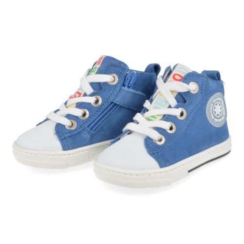 Develab sneakers blauw Jongens ( - blauwe sneaker45745-623) - Junior Steps