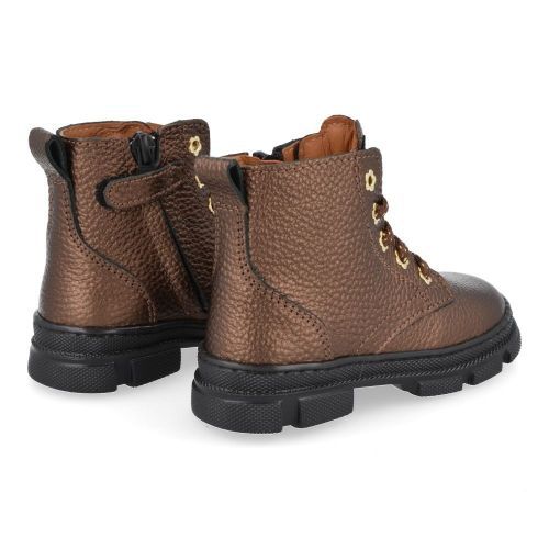 Develab veterbottine brons Meisjes ( - bronze veterbottine42934) - Junior Steps