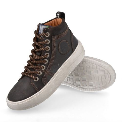 Develab sneakers bruin Jongens ( - Bruine sneaker45915) - Junior Steps