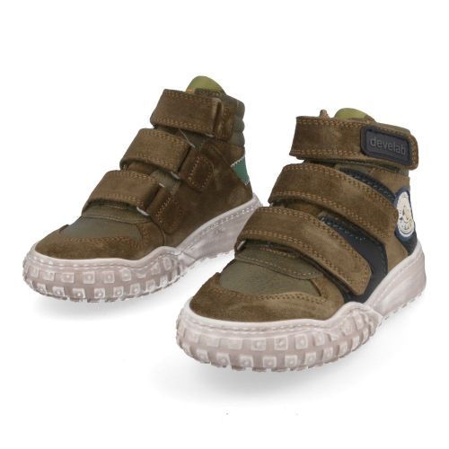 Develab sneakers kaki Jongens ( - kaki sneaker45689) - Junior Steps