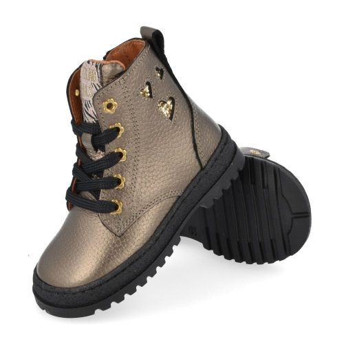 Develab Botte à lacets Anthracite Filles (47090  831) - Junior Steps