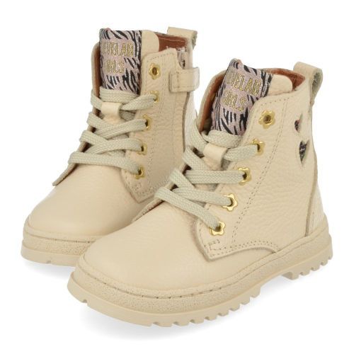 Develab Botte à lacets écru Filles (47090  222) - Junior Steps