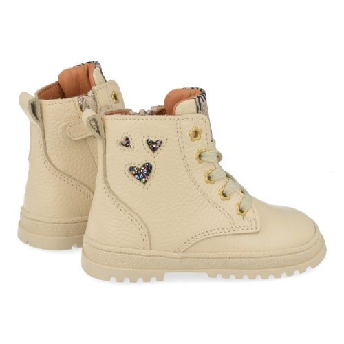 Develab Botte à lacets écru Filles (47090  222) - Junior Steps