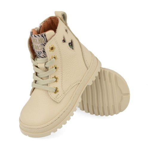 Develab Botte à lacets écru Filles (47090  222) - Junior Steps