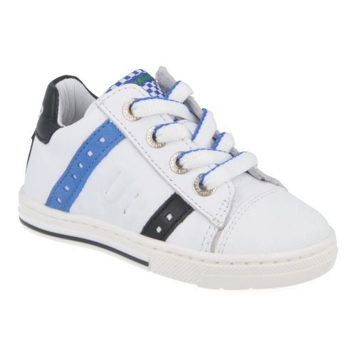 Develab sneakers wit Jongens ( - witte sneaker45011) - Junior Steps