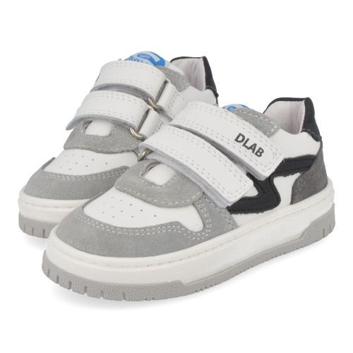 Develab sneakers wit Jongens ( - witte sneaker 45243) - Junior Steps