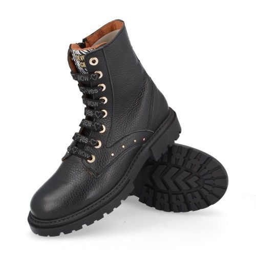 Develab Lace-up boots Black Girls (41442) - Junior Steps