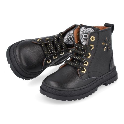 Develab Bottes à lacets Noir Filles (42930) - Junior Steps