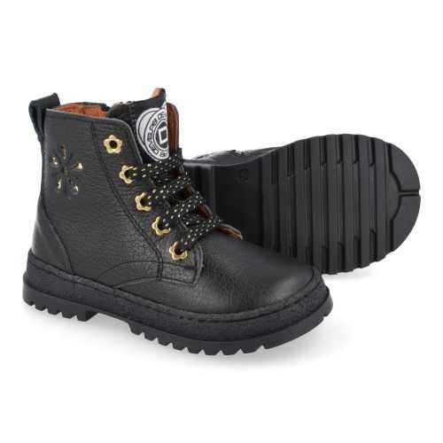 Develab Bottes à lacets Noir Filles (42930) - Junior Steps