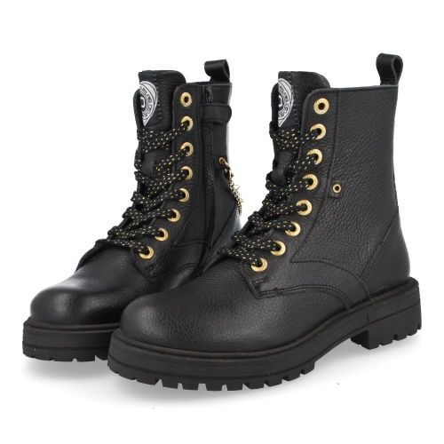 Develab Bottes à lacets Noir Filles (42966) - Junior Steps