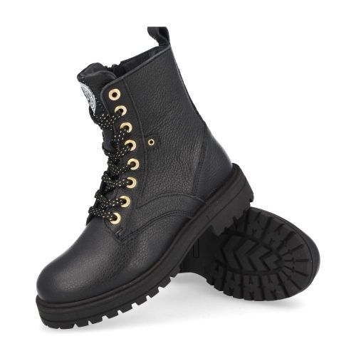 Develab Lace-up boots Black Girls (42966) - Junior Steps