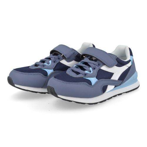 Diadora sport-en speelschoenen blauw  ( - blauwe sportschoen 101.181329) - Junior Steps