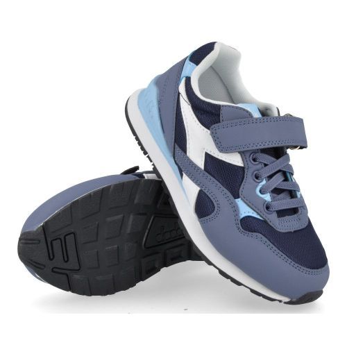 Diadora sport-en speelschoenen blauw  ( - blauwe sportschoen 101.181329) - Junior Steps