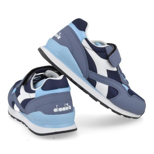 Diadora sport-en speelschoenen blauw  ( - blauwe sportschoen 101.181329) - Junior Steps