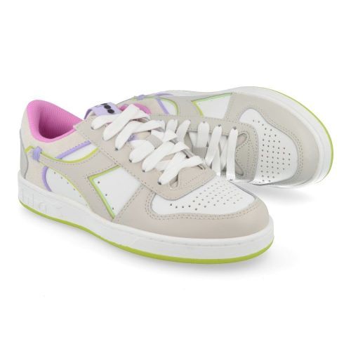 Diadora sneakers grijs  ( - sportschoen magic basket low label501.179304 C9157) - Junior Steps