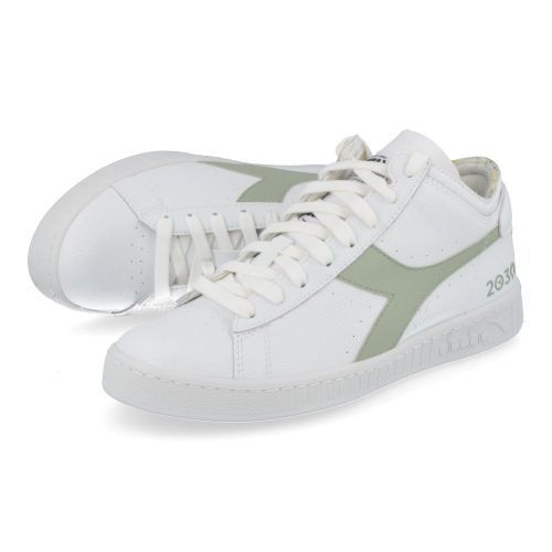 Diadora sneakers wit  ( - witte sneaker game Row cut501.179276 D0297) - Junior Steps