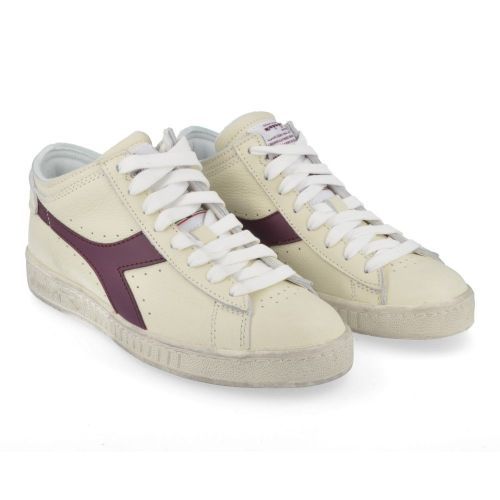 Diadora sneakers wit  ( - witte sneaker game high bordeaux501.178289) - Junior Steps