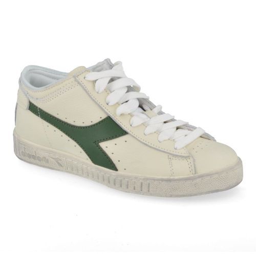 Diadora sneakers wit  ( - witte sneaker game mid waxed leather501.178289) - Junior Steps