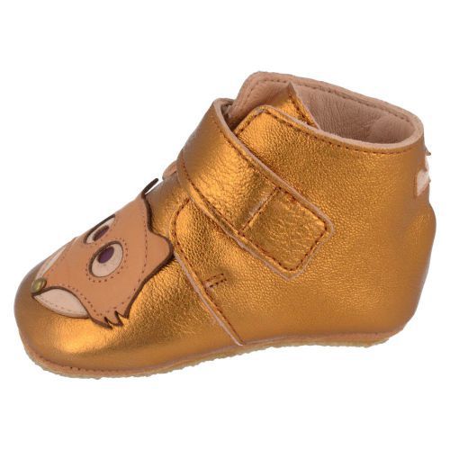 EZPZ babyschoenen brons Meisjes ( - babyschoentje klitenbandsluitingfox) - Junior Steps