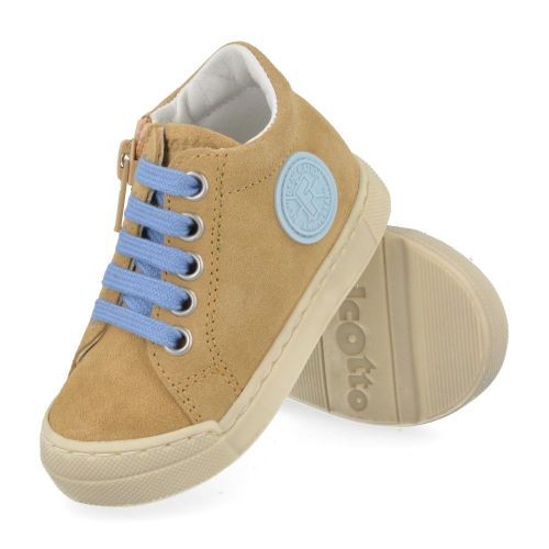 Falcotto sneakers beige Jongens ( - alstro beige sneakertjealstro) - Junior Steps