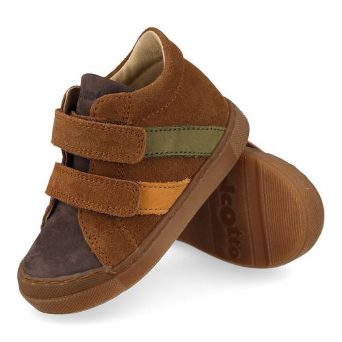 Falcotto Baskets Brun Garçons (gazer) - Junior Steps