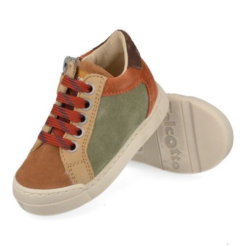 Falcotto Baskets Brun clair Garçons (patiula) - Junior Steps