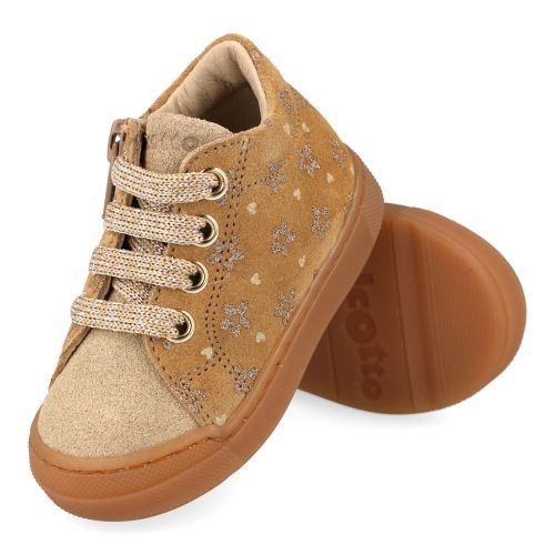 Falcotto Baskets beige Filles (snopes) - Junior Steps