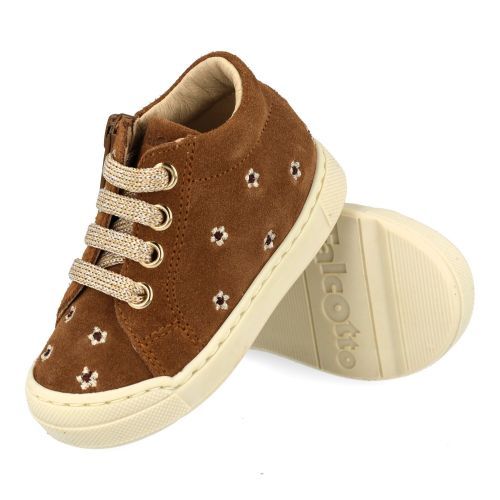 Falcotto Baskets Brun clair Filles (snopes) - Junior Steps