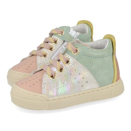 Falcotto sneakers roze Meisjes ( - fabron zip roze sneakerfabron) - Junior Steps