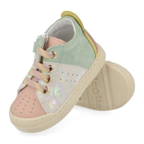 Falcotto sneakers roze Meisjes ( - fabron zip roze sneakerfabron) - Junior Steps