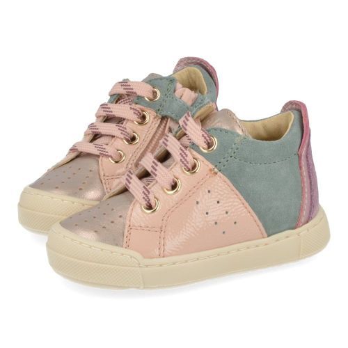 Falcotto sneakers roze Meisjes ( - fabron zip roze sneakertjefabron) - Junior Steps